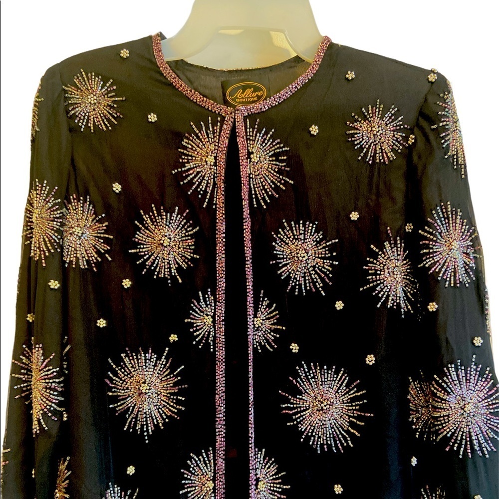 Bling Beaded Jacket Topper Subtle Classic